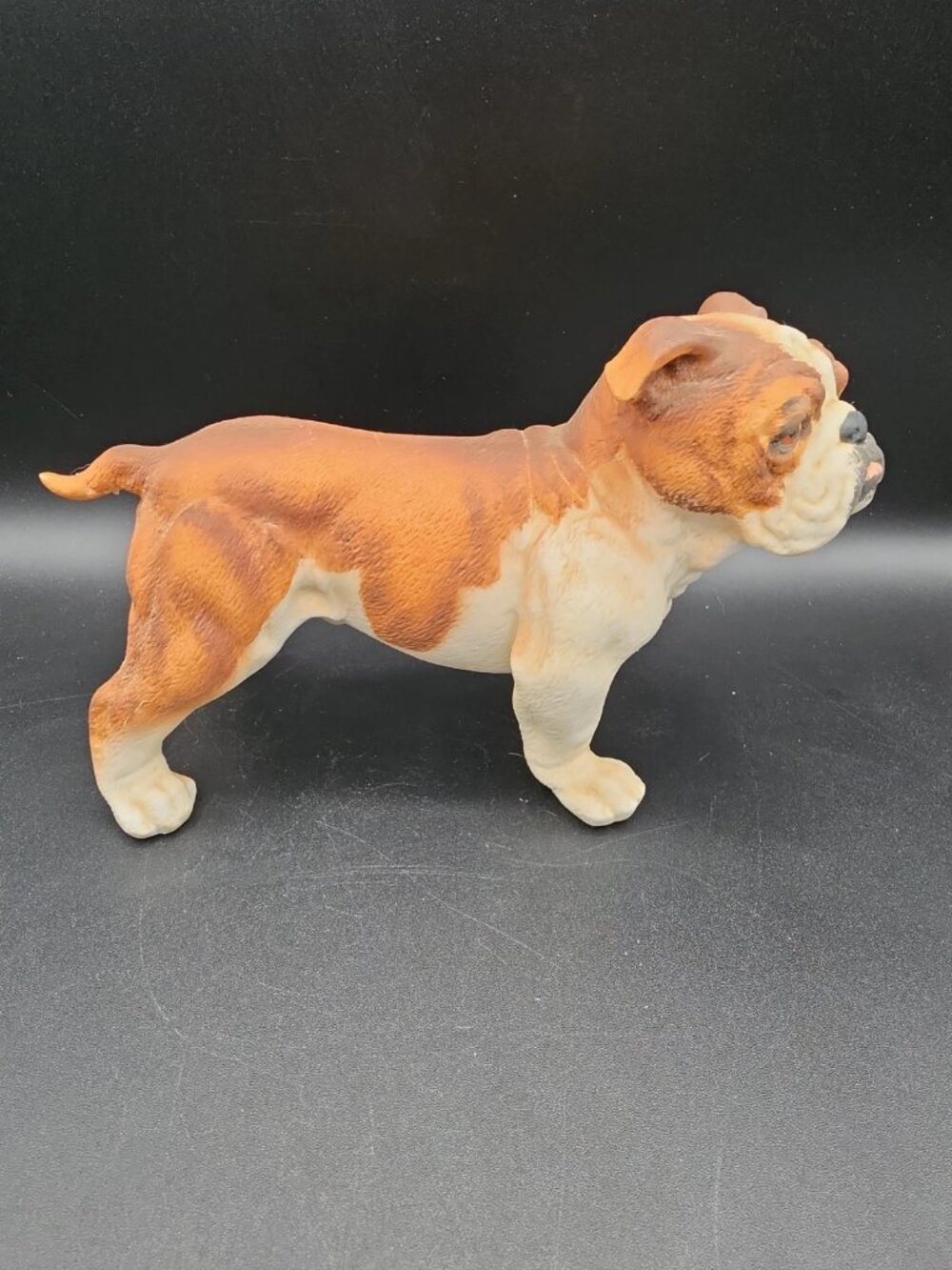 Vintage Andrea by Sadek Porcelain Bulldog #7733 Figurine Porcelain Collectible